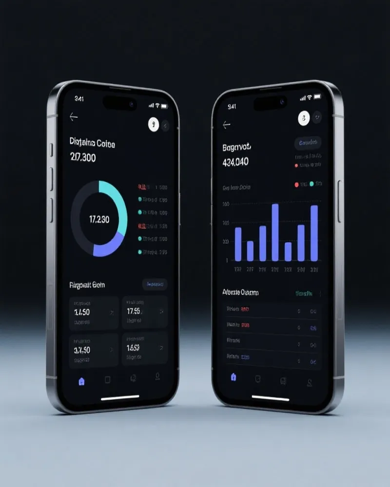 幸运飞艇 APP 界面展示